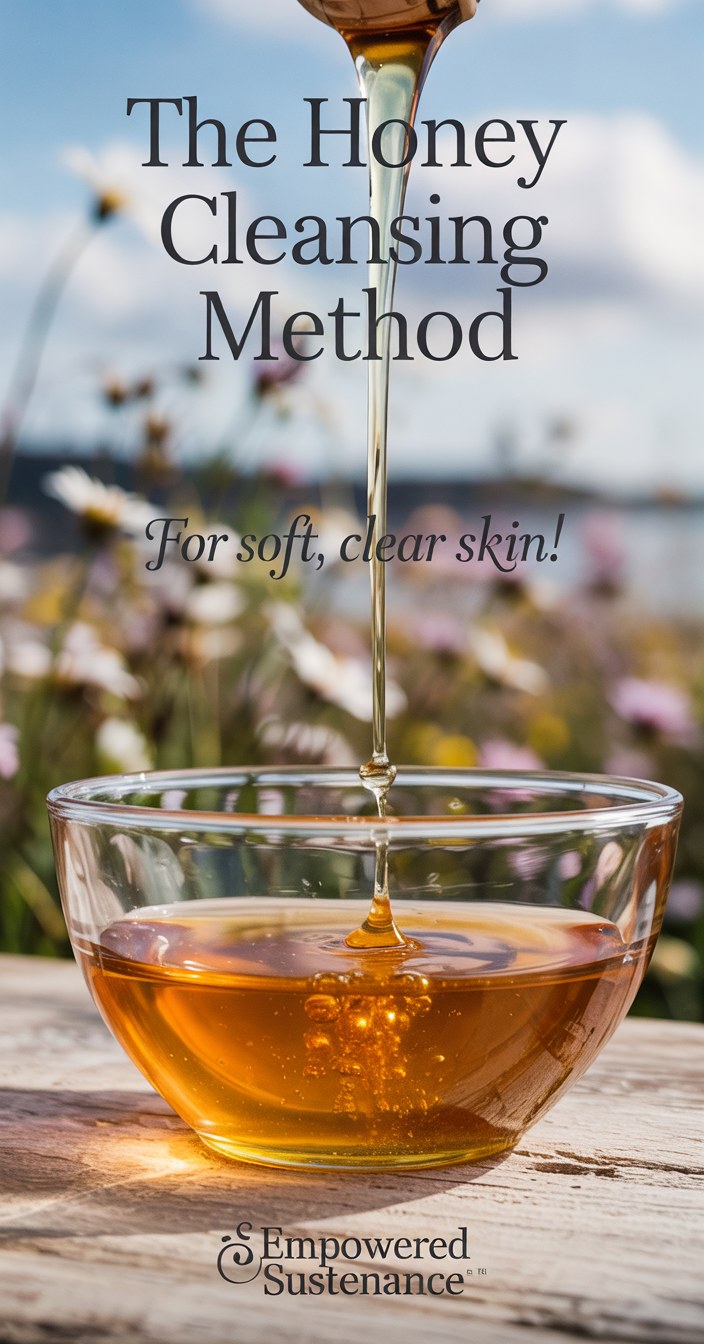 Honey Cleansing Method for Clear Smooth Skin Natural Skincare