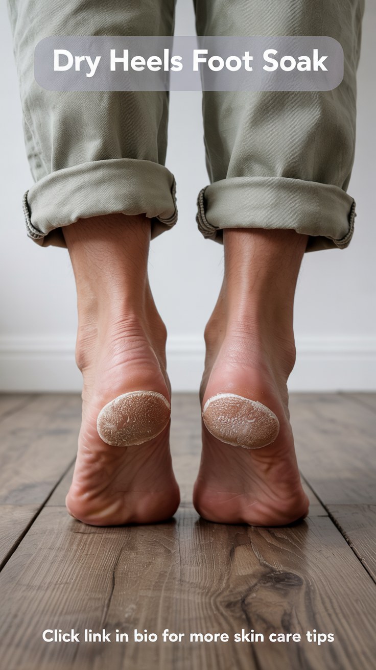 Natural Foot Soak for Dry Heels: DIY Remedy for Cracked Skin