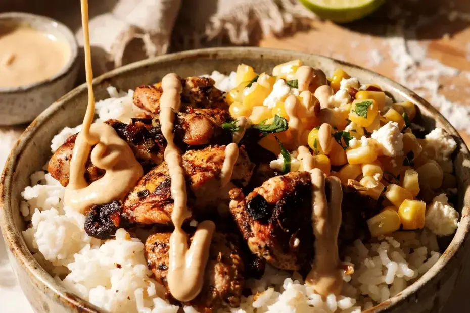 These Street Corn Chicken Rice Bowls Are My Favorite Summer Meal Prep