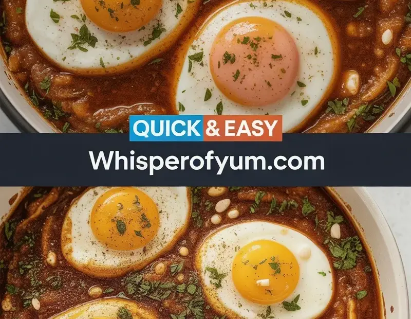 TikTok Egg Recipe with Rich Brown Garlic Sauce | Cozy Comfort Food