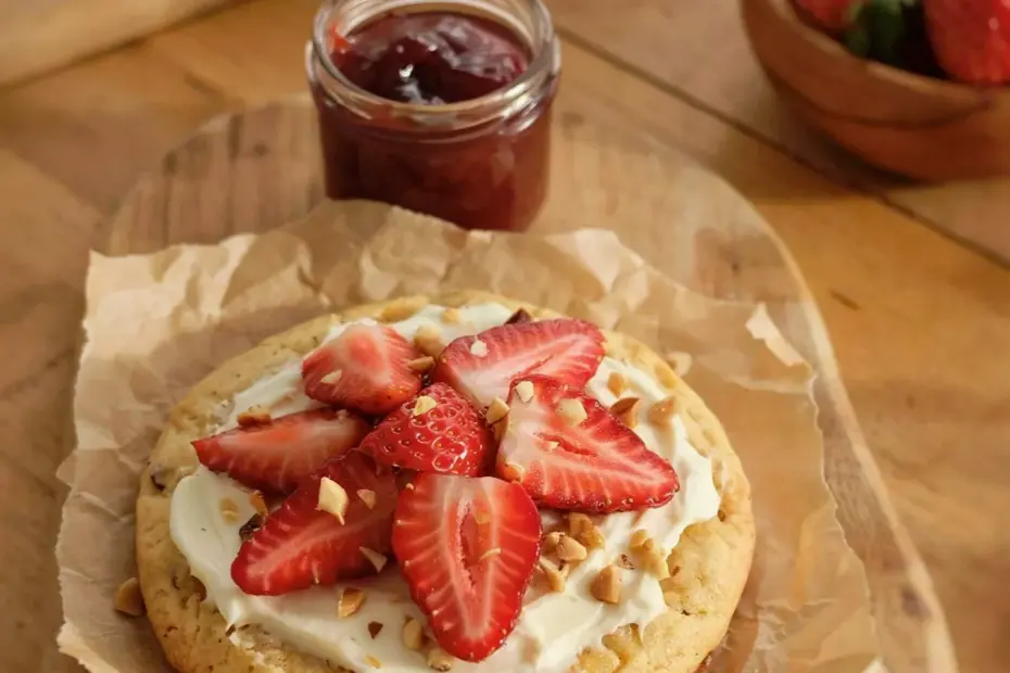 Strawberry Cheesecake Cookies | Crumbl Copycat with Brown Sugar Base