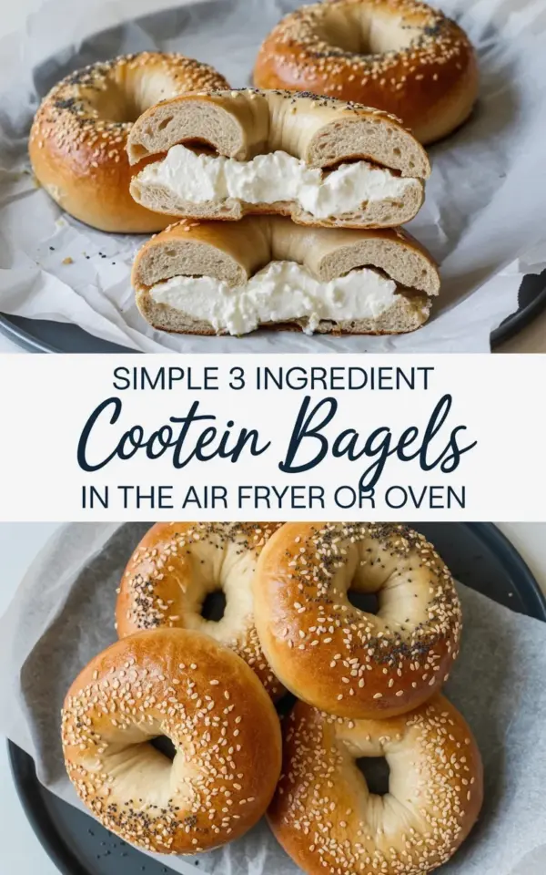 Homemade Protein Bagels on a Budget | Easy Cottage Cheese Bagel Recipe