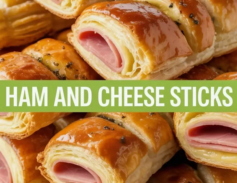 Puff Pastry Ham and Cheese Sticks | Before & After in 20 Minutes
